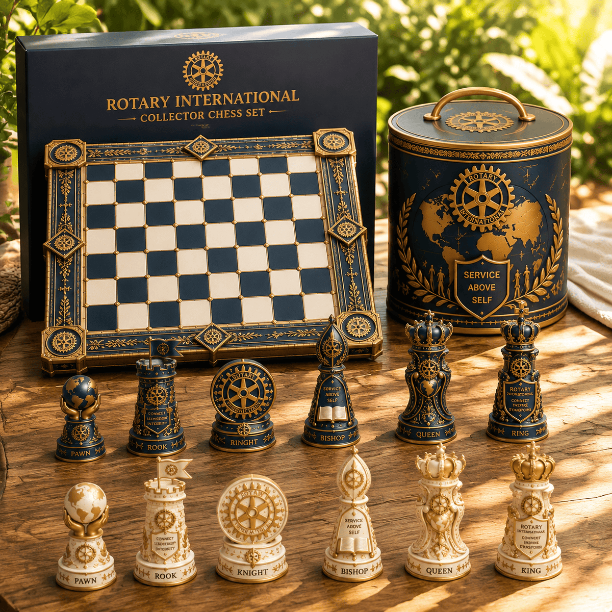 Premium ROTI Chess Set NPL