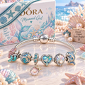 MMG Silver Charm Bracelet Set TTN