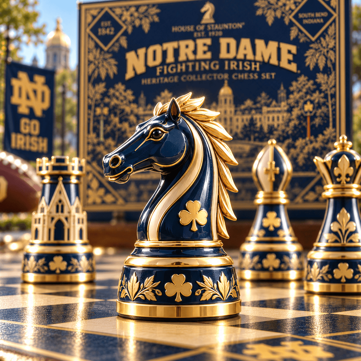Premium NDFI Chess Set NHVH