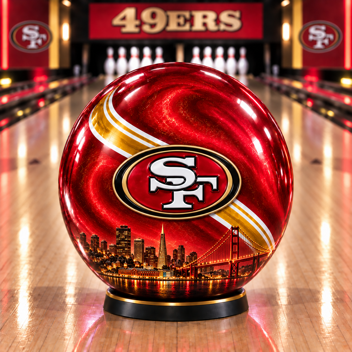 SF49 Skyline Bowl Ball – Collector’s Display Edition PNPA