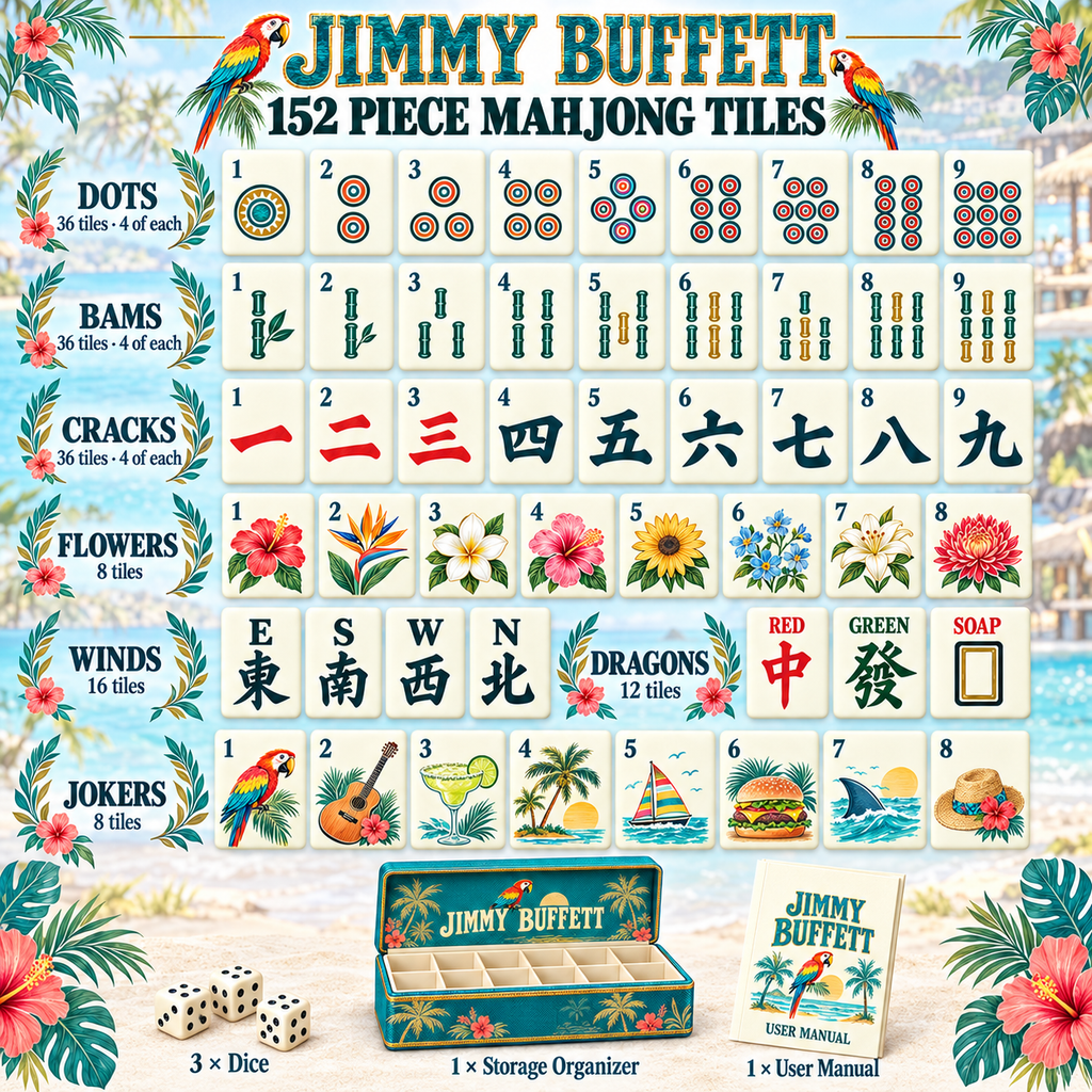 JBT Premium Mahjong Set – Game Night Edition PNPA