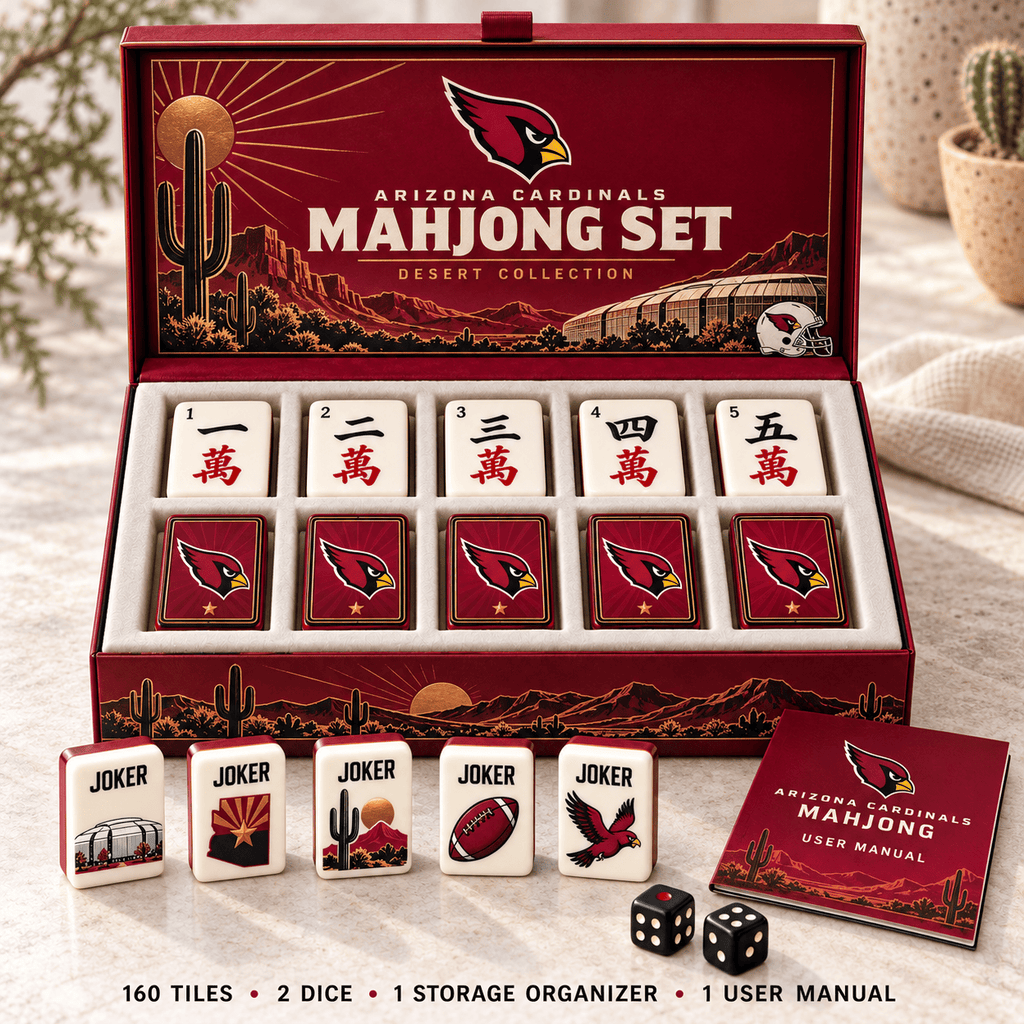 Premium ARCD Mahjong Tiles Set PVNA