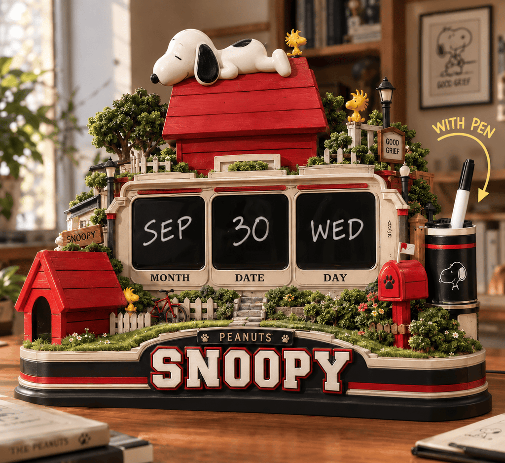 SNPY Write-On Calendar With Pen HTTT