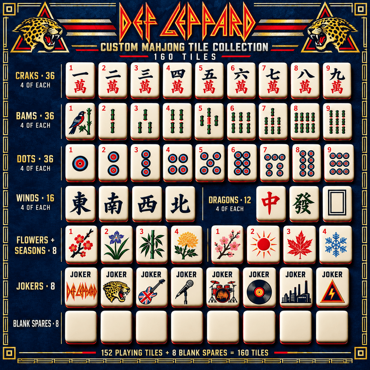 DLPR Premium Mahjong Set – Game Night Edition PNPA