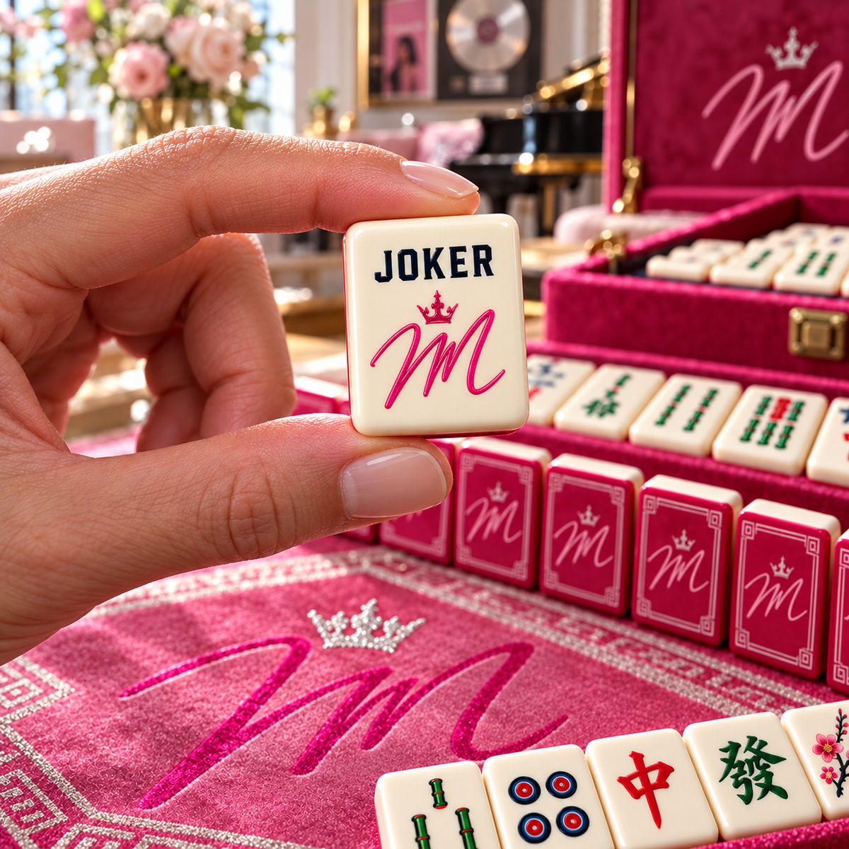 NKM Premium Mahjong Set – Game Night Edition PNPA