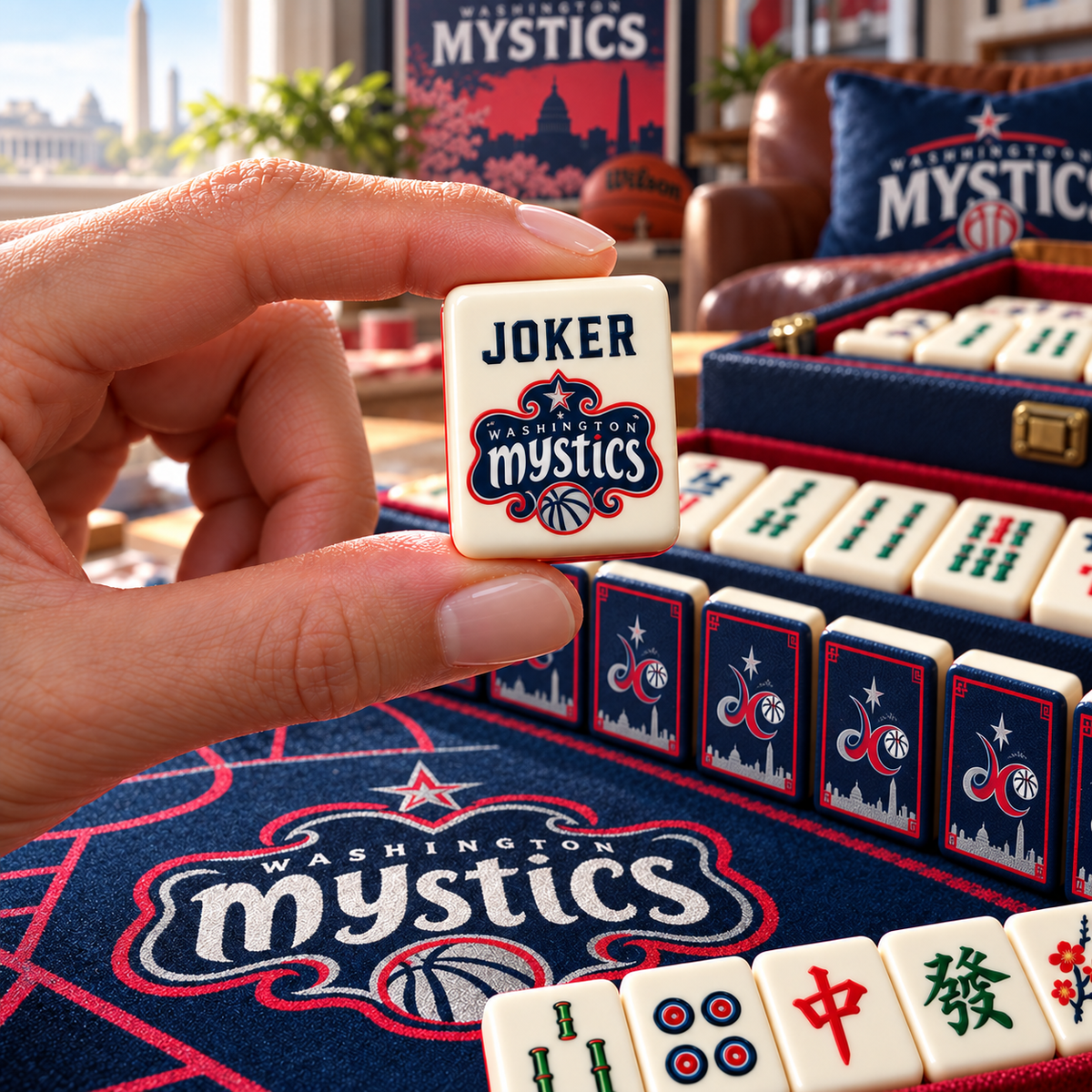 WMS Premium Mahjong Set – Game Night Edition PNPA
