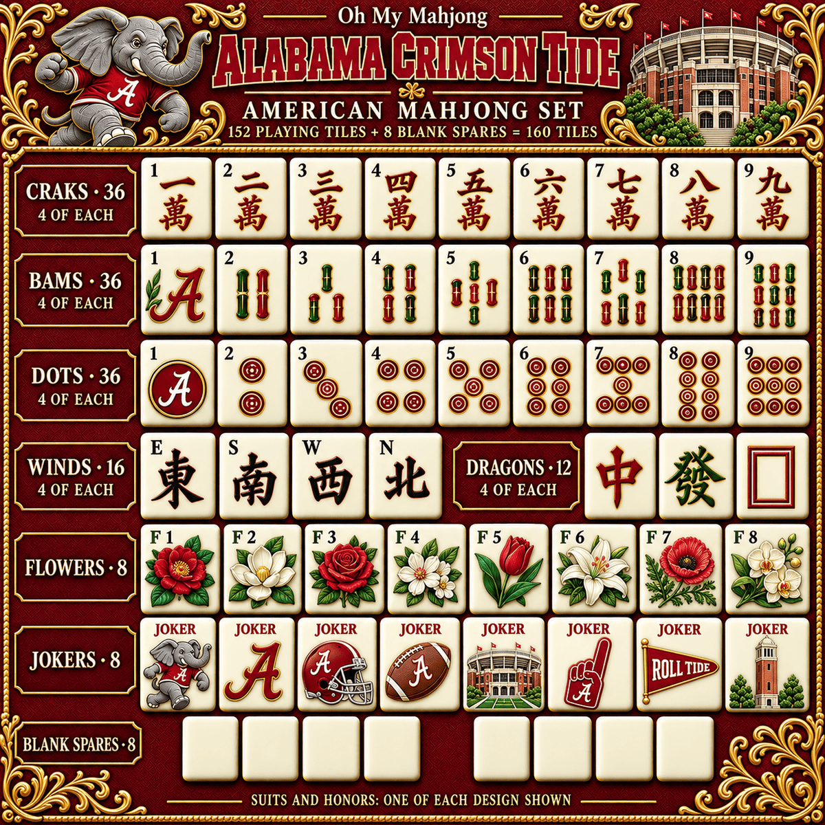 ACT Premium Mahjong Set Signature NHVH