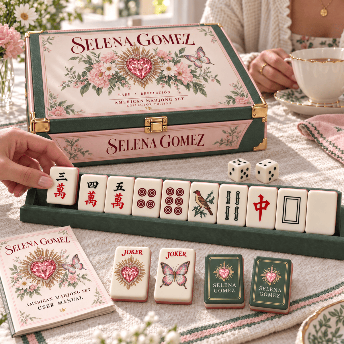 Premium SLNG Mahjong Tiles Set TTMH