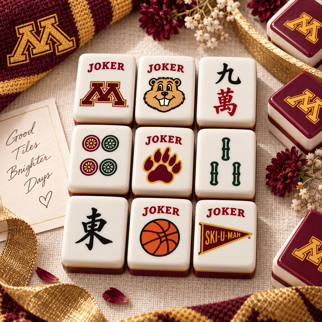 Premium MGG Mahjong Tiles Set TNSM