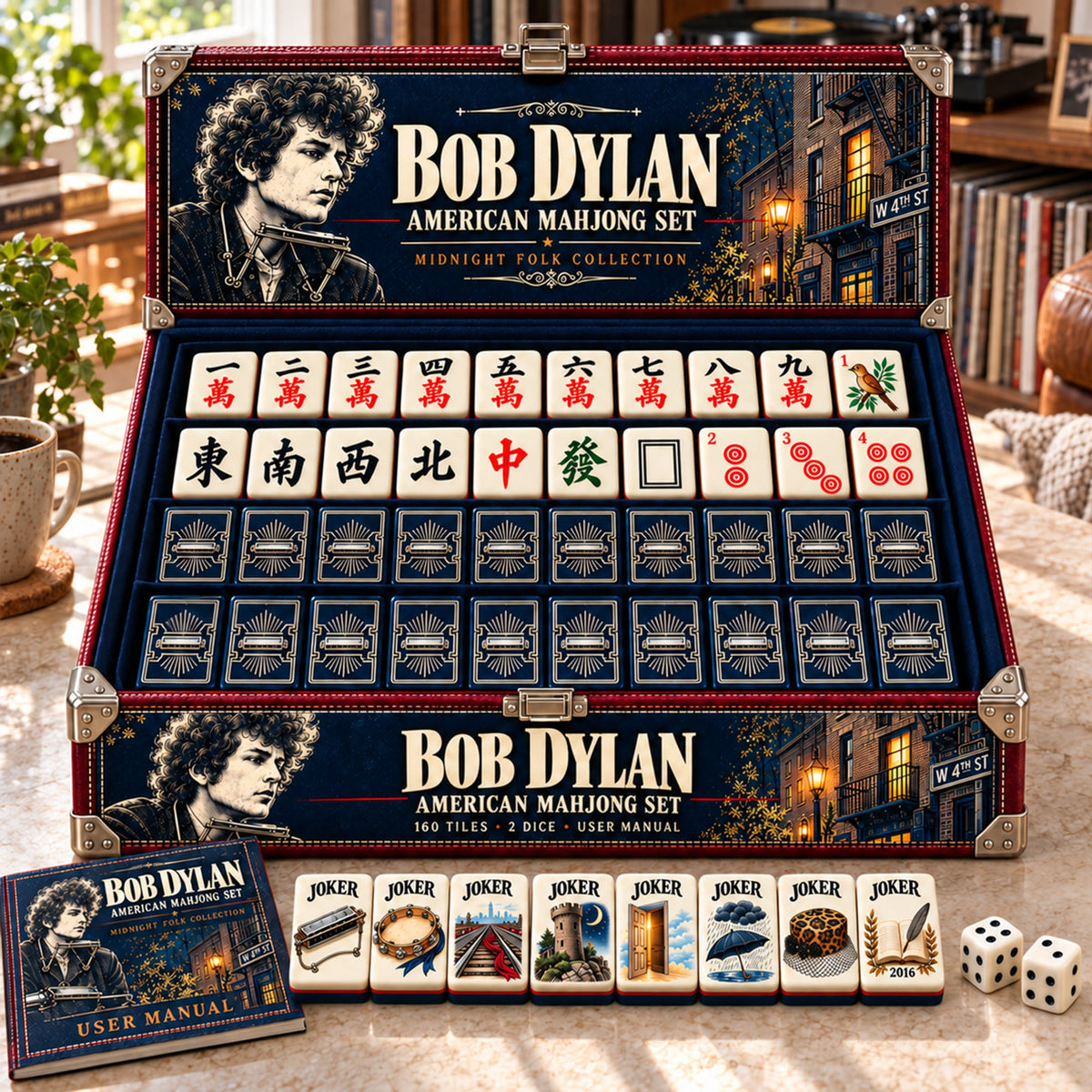 Premium BDL Mahjong Tiles Set PVNA