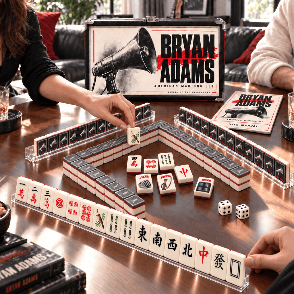 Premium BRAD Mahjong Tiles Set TTMH