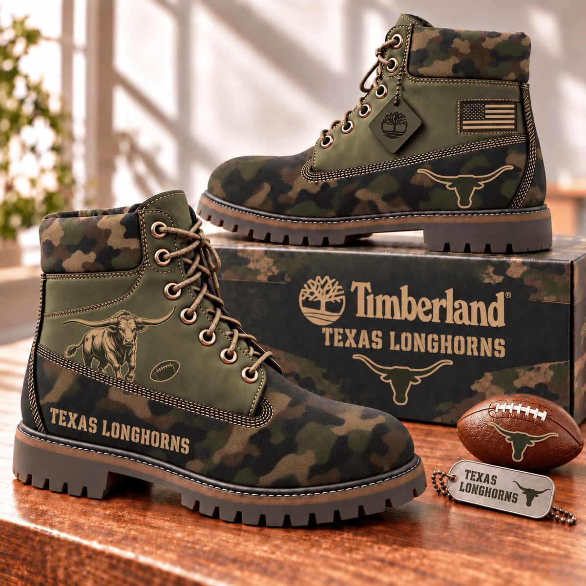 PREMIUM TLS HERITAGE CAMO BOOTS NPL