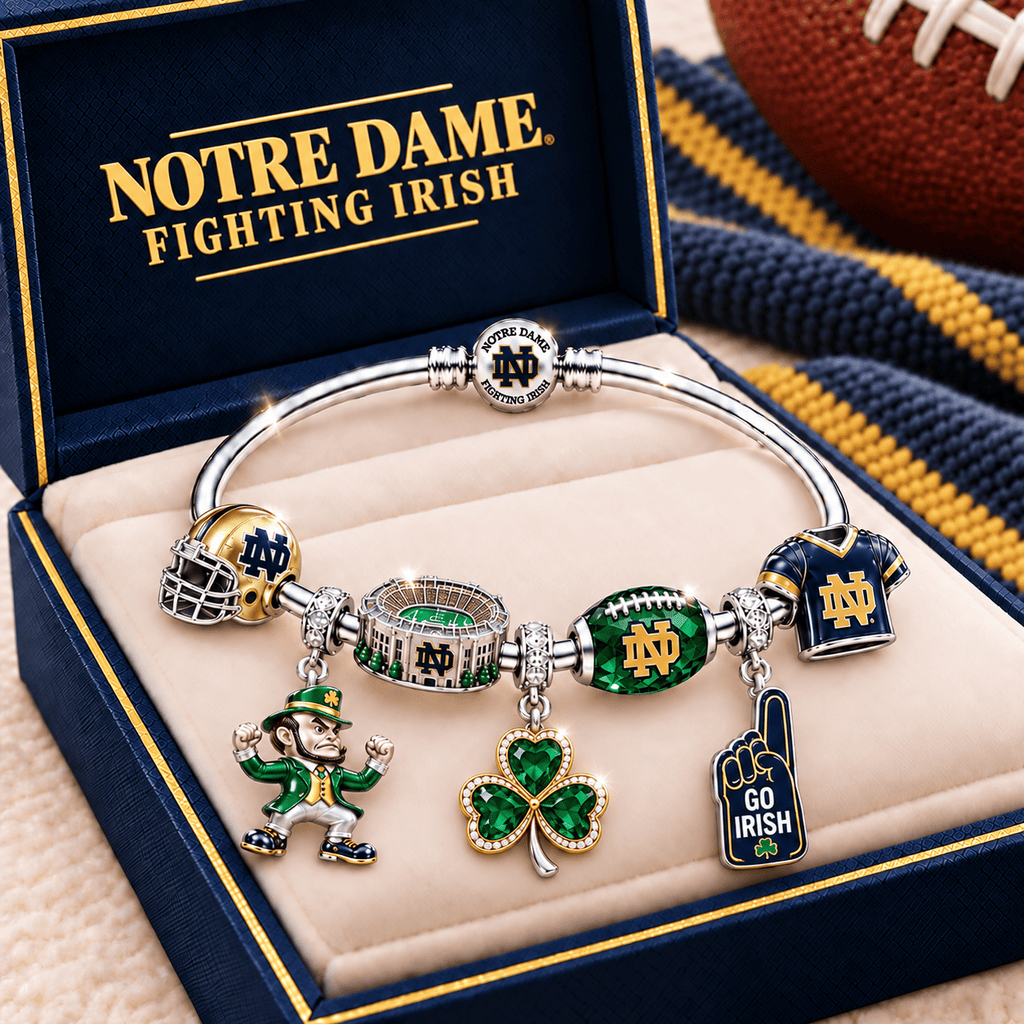 NDFI Silver Charm Bracelet Set TMH