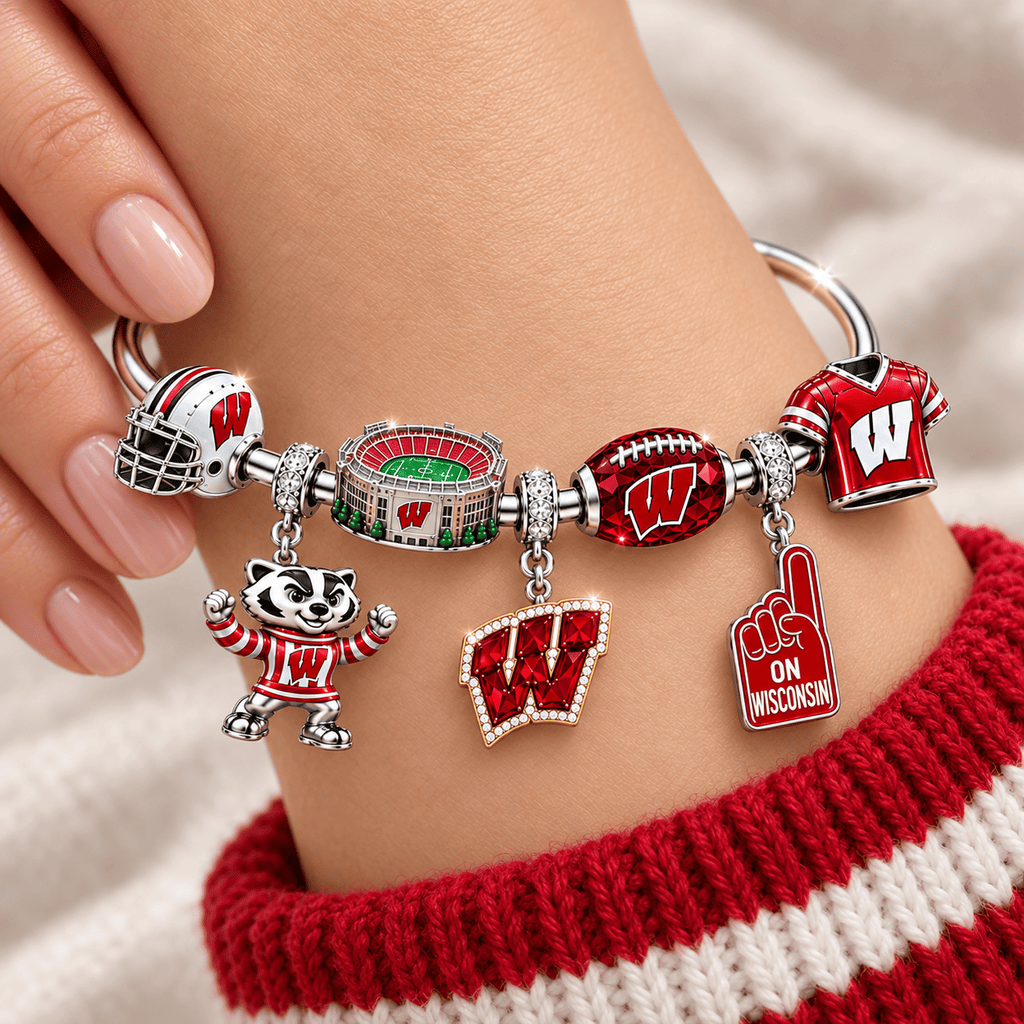 WBG Silver Charm Bracelet Set TMH