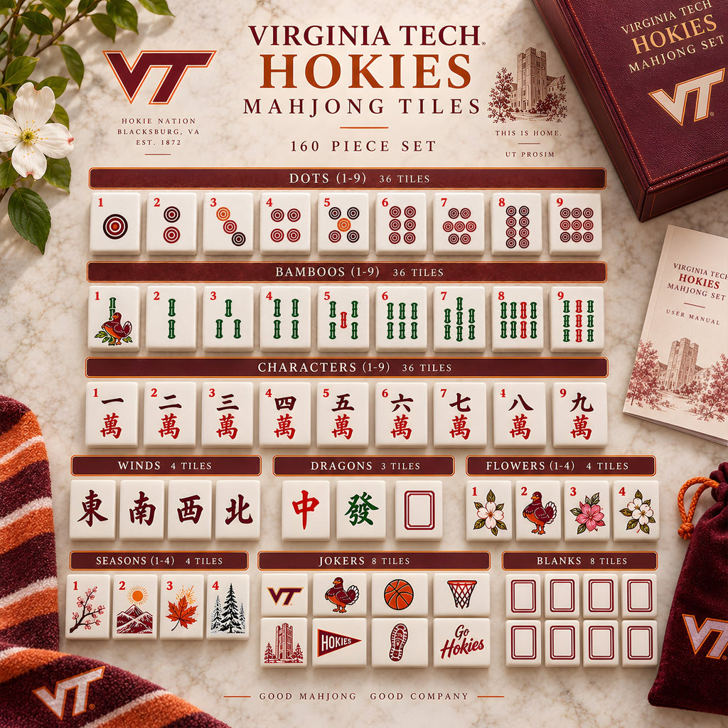 Premium VTH Mahjong Tiles Set TNSM