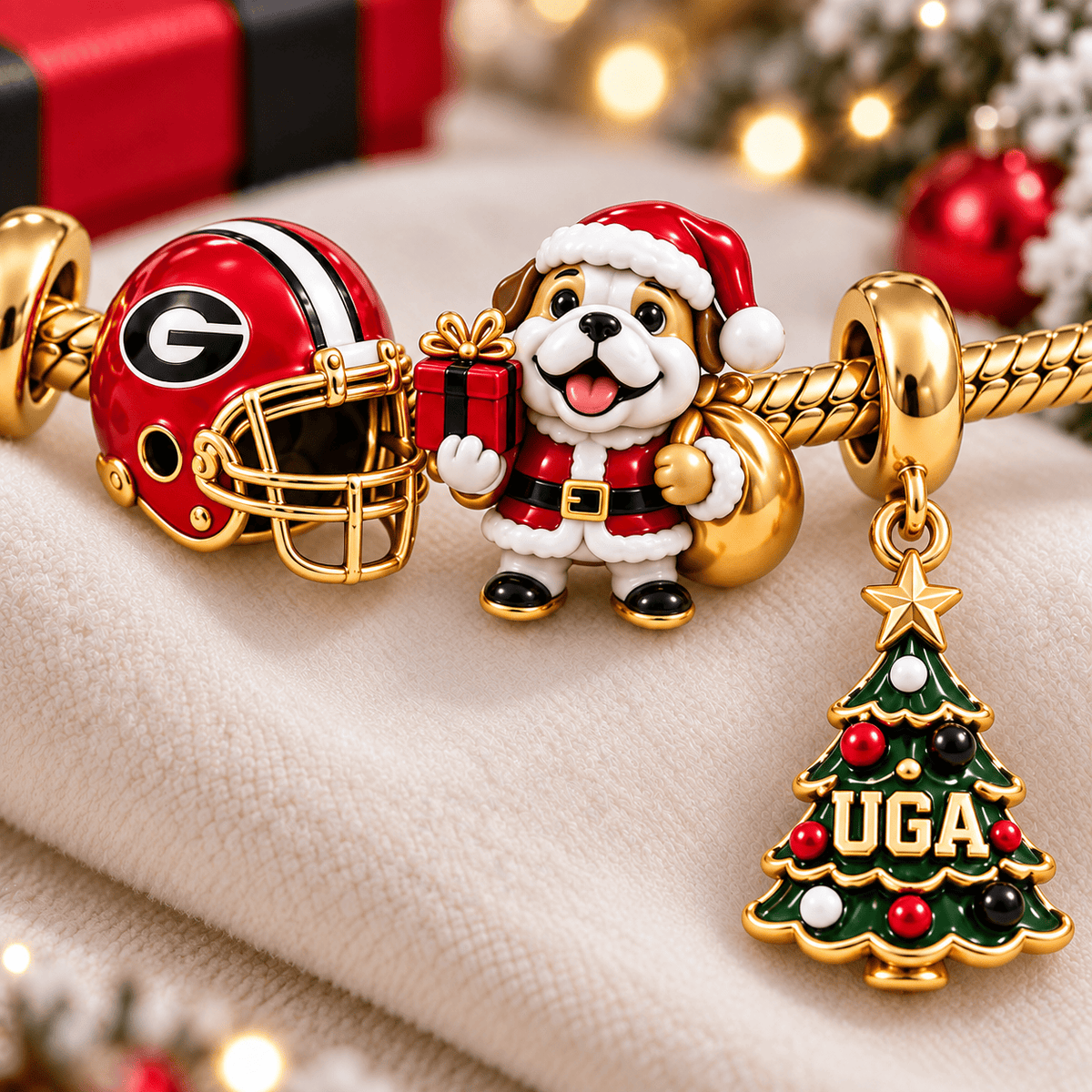 GGBD Gold Charm Bracelet Set TTTT