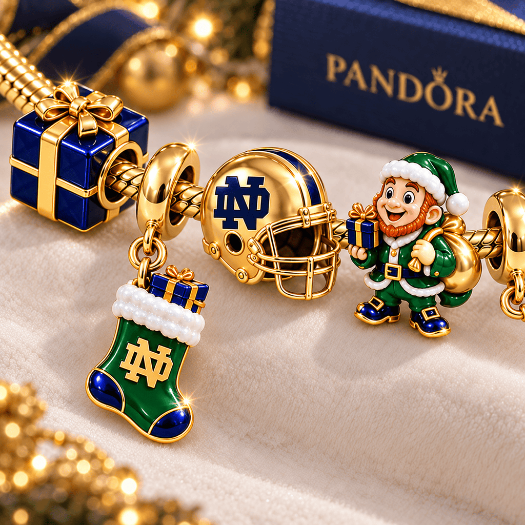 NDFI Gold Charm Bracelet Set TTTT