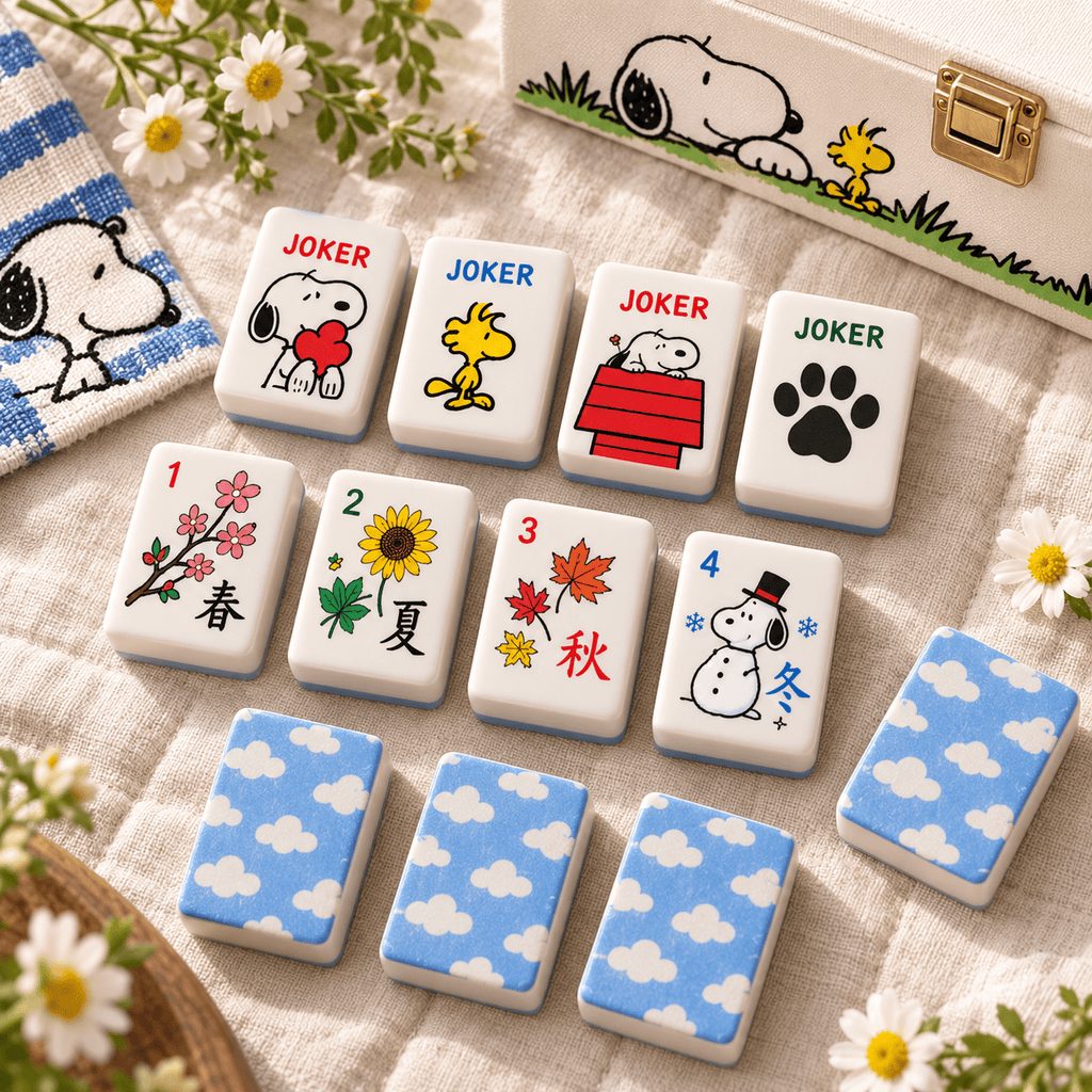 Premium SNPY Mahjong Tiles Set TNSM