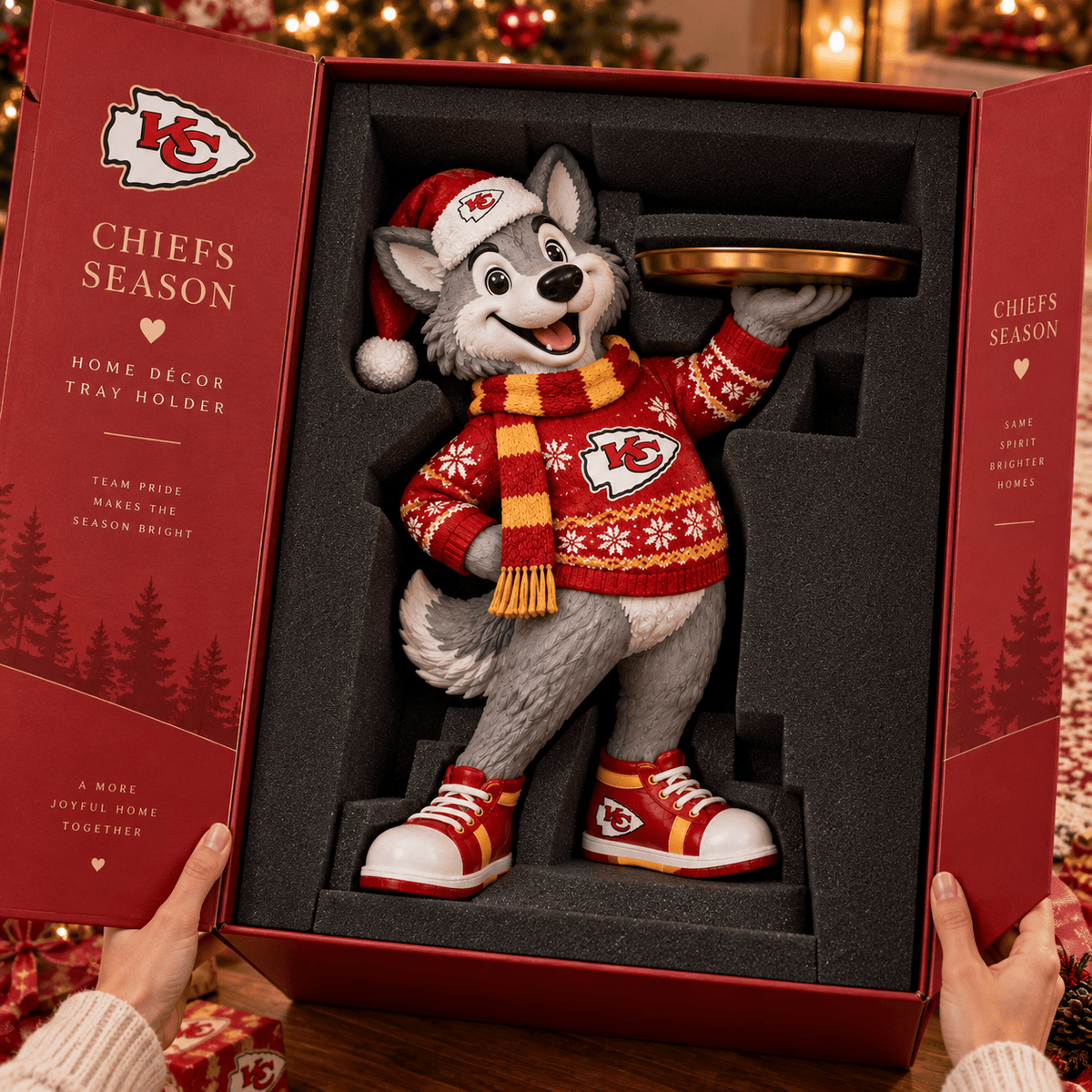 KCC Premium Christmas Character Tray Holder NTTB