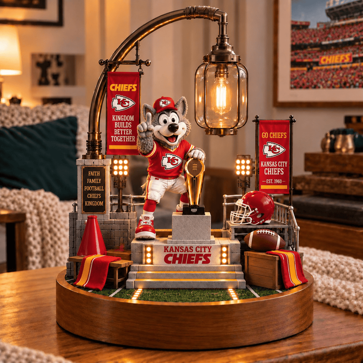 KCC Themed Bedside Lamp DNBN