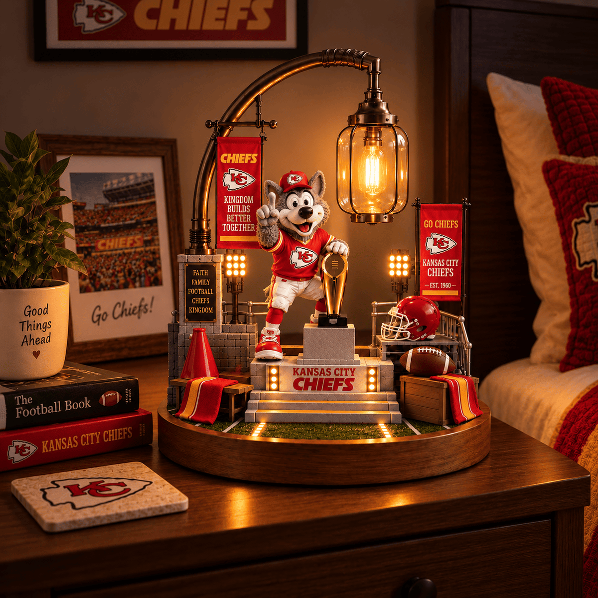 KCC Themed Bedside Lamp DNBN