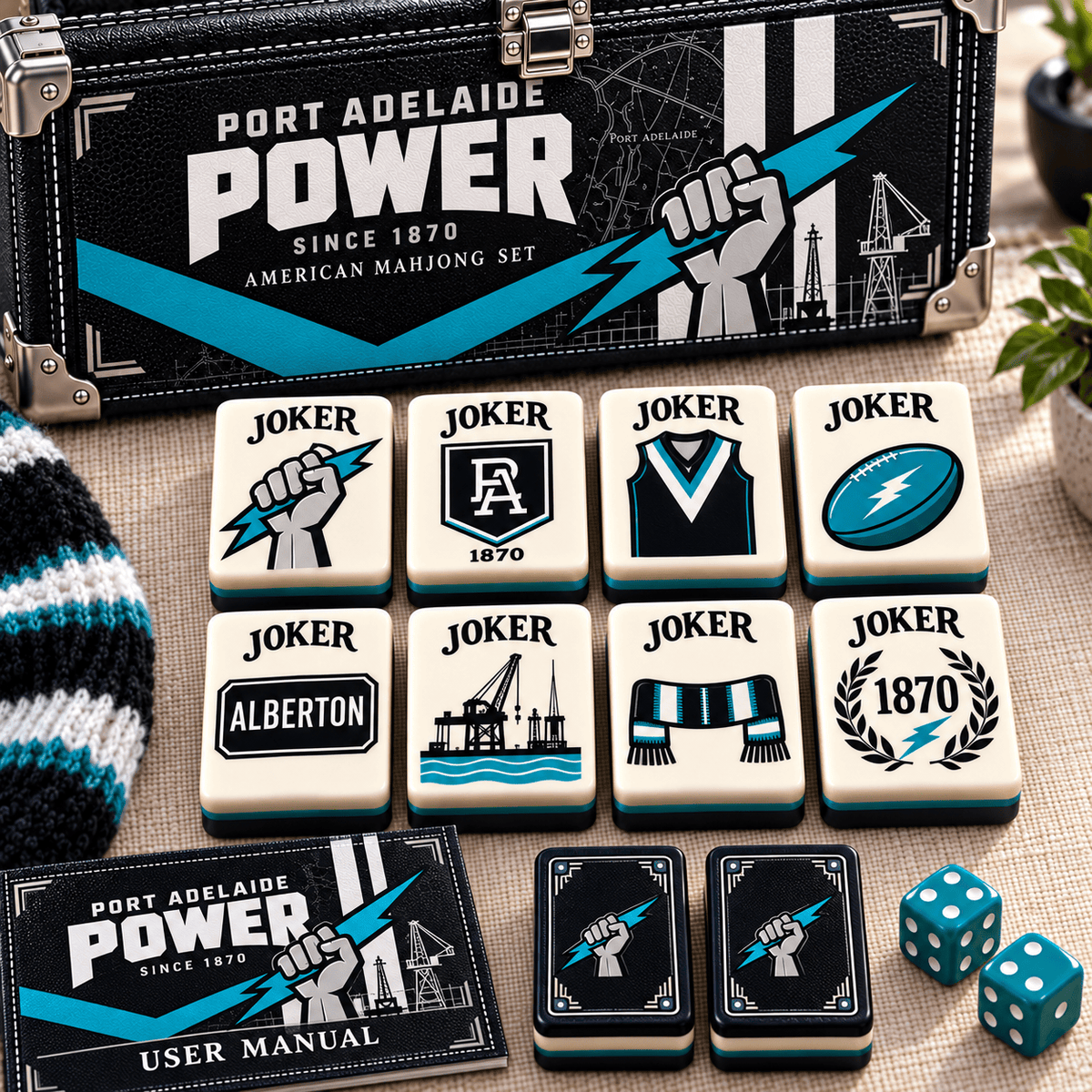 Premium PADP Mahjong Tiles Set PVNA