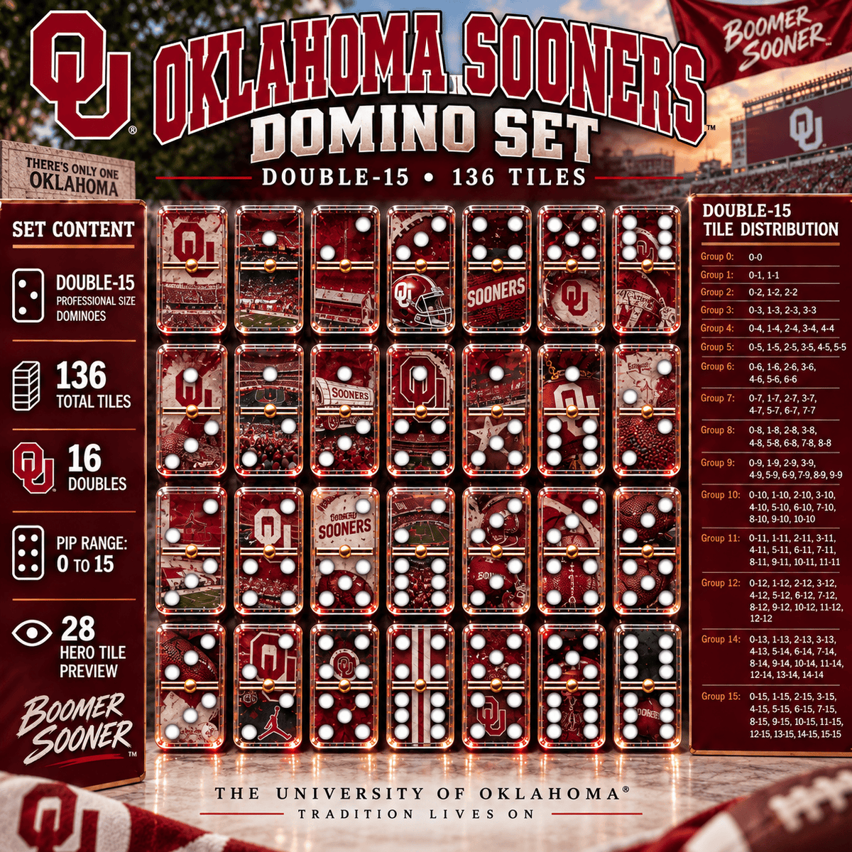 OSN Premium Domino Set NTTB