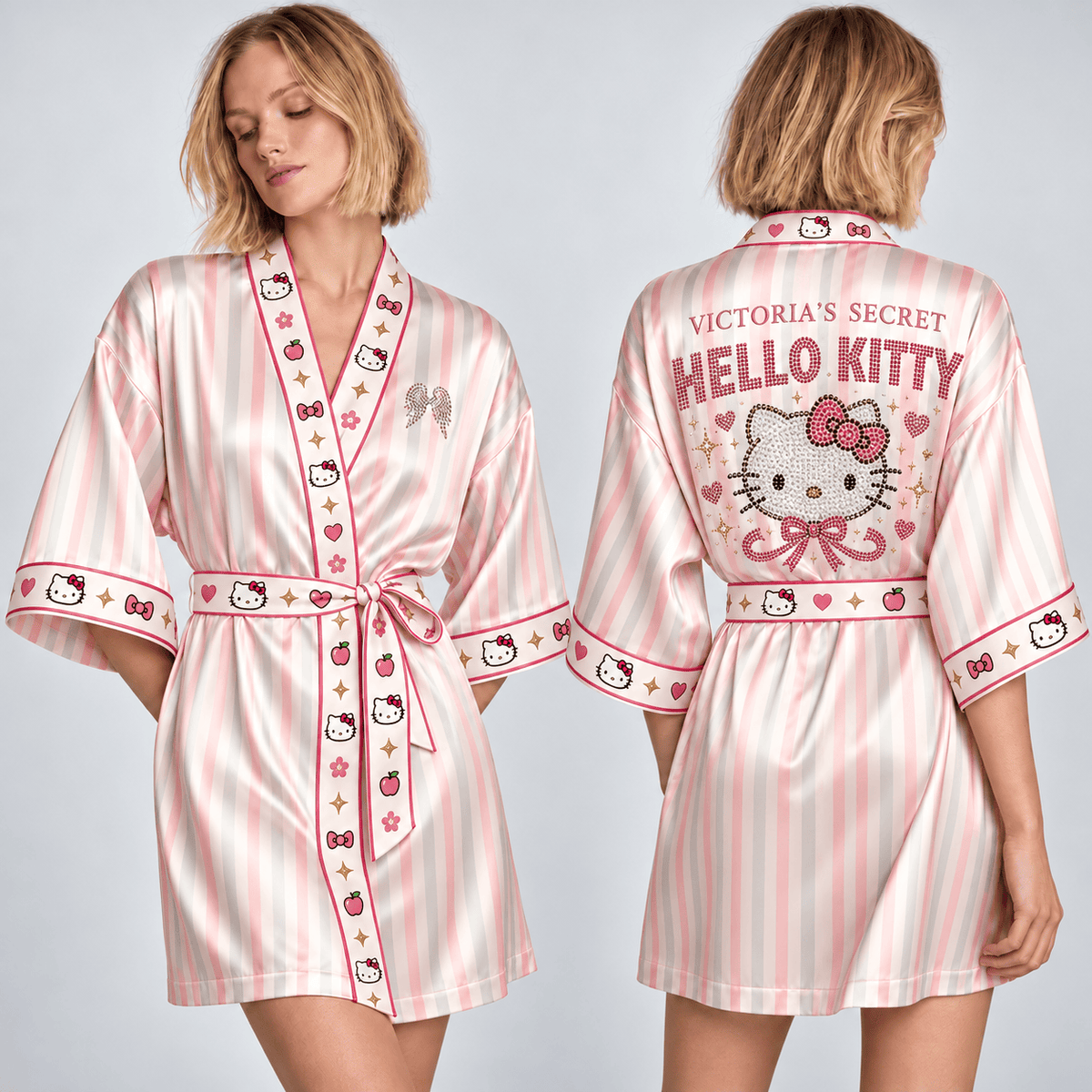 PREMIUM HLKT Satin Robe BMD