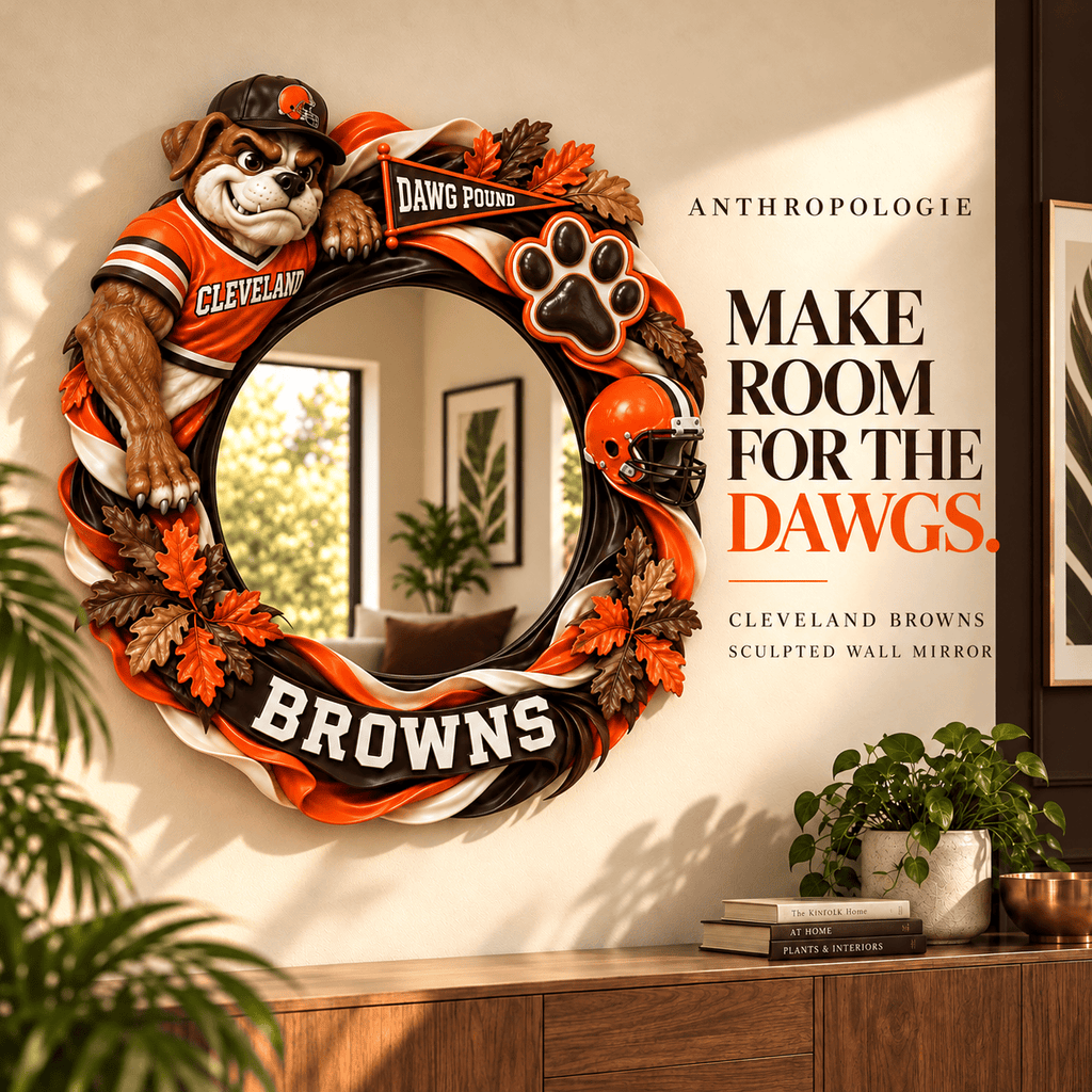 CLVB 3D Mascot Wall Mirror DNBN